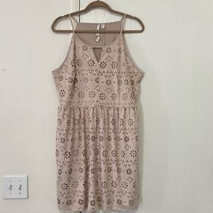 BRAND NEW LC SUEDE DRESS